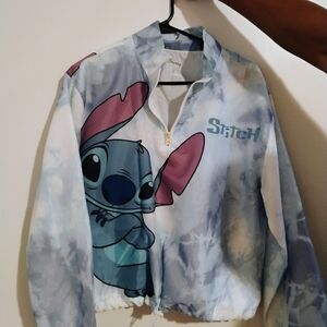 Disney Stitch Kids Jacket - Blue and Pink